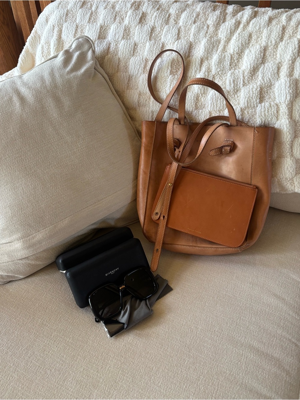 Nisolo Leather Crossbody purse MSRP $250